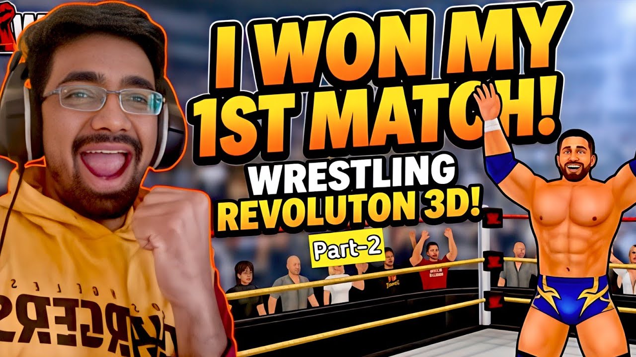 I WON My FIRST Wrestling Match!🤯 | Wrestling Revolution 3D Gameplay Part-2  #Wrestling#WrestlingGame