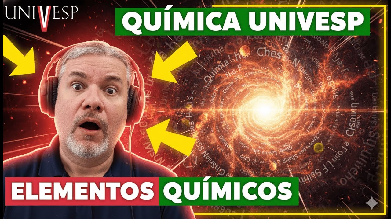 UNIVESP ⚗️ VESTIBULAR 2026: Correção de Prova #univesp 2025 QUÍMICA