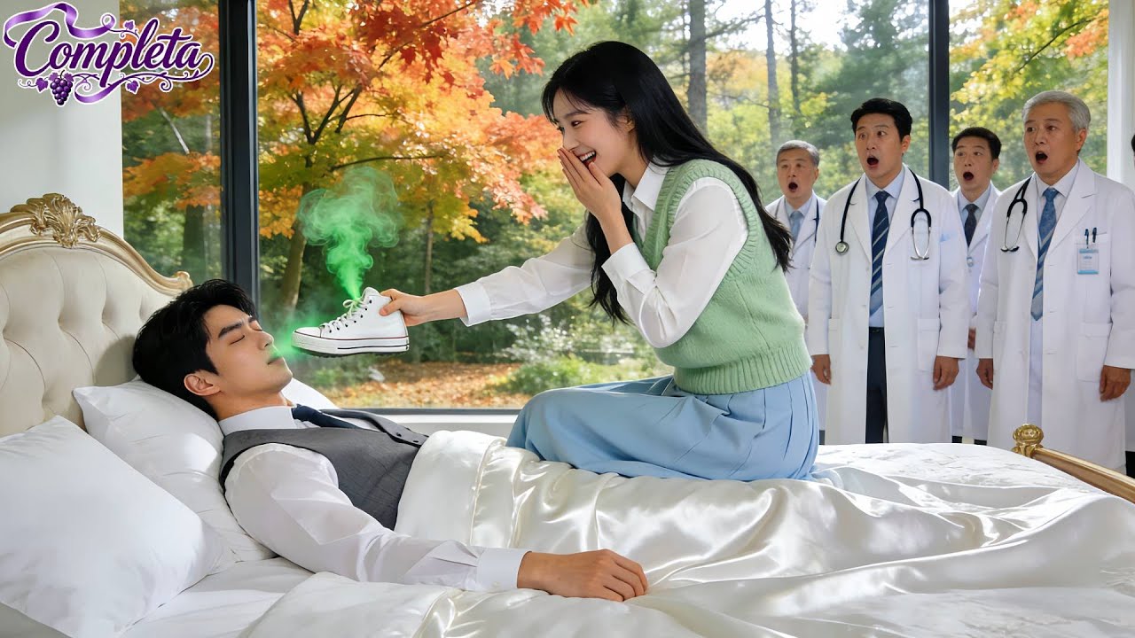 Todos os Médicos Falharam Acordar CEO em Coma,Mas Tênis Fedido da Garota Acordou CEO em 1s!Amor!