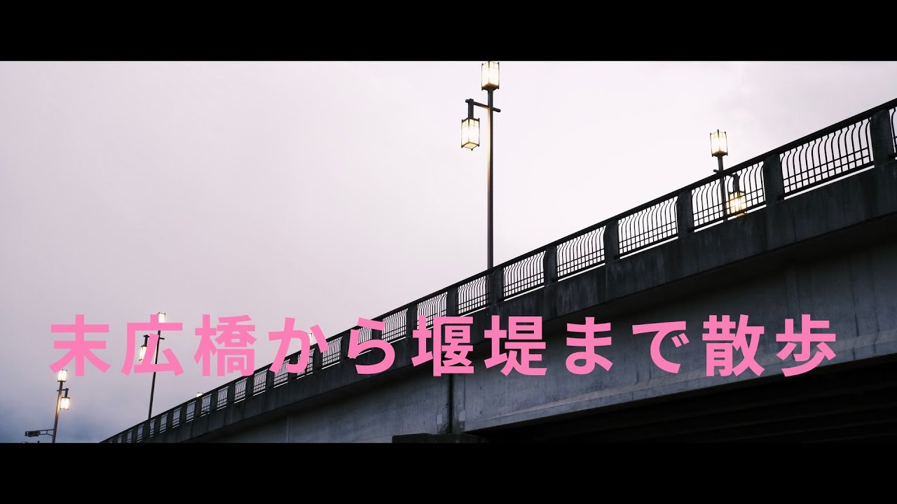 末広橋付近から石手川の堰堤まで散歩（愛媛県松山市室町〜小栗）