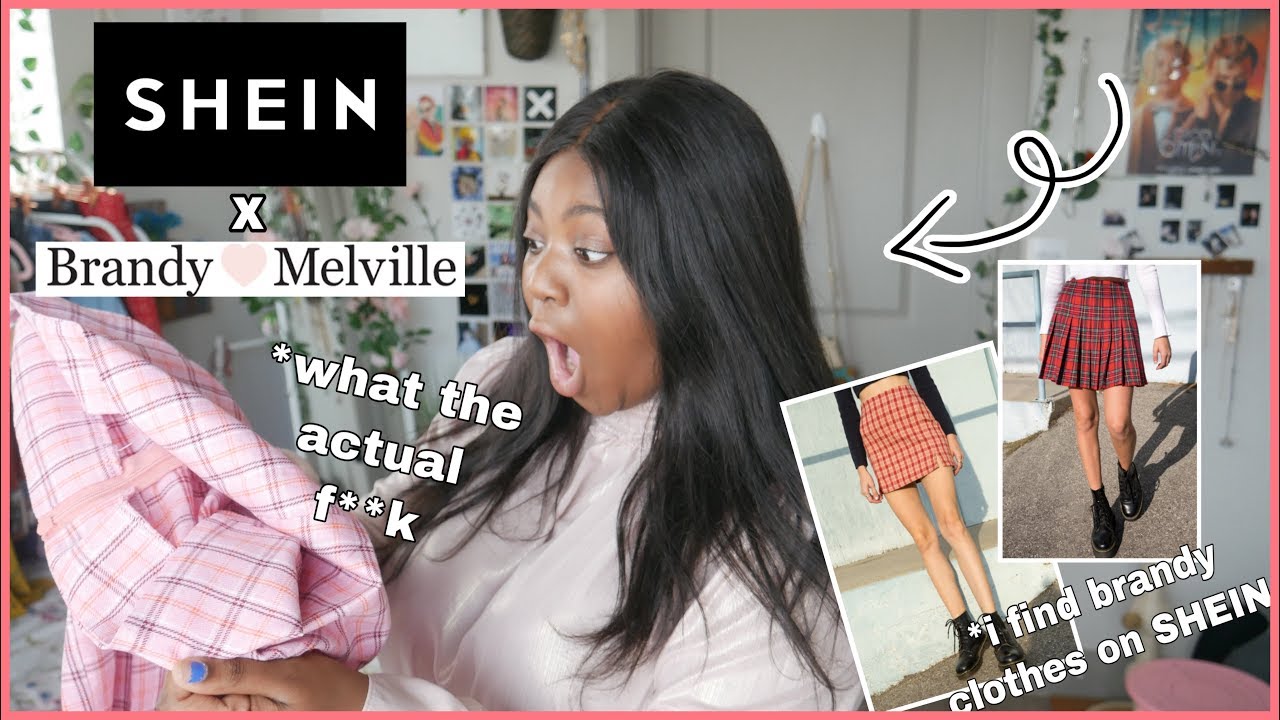 ♡ aesthetic ♡  Brandy Melville vs. SHEIN Try on Haul * with links