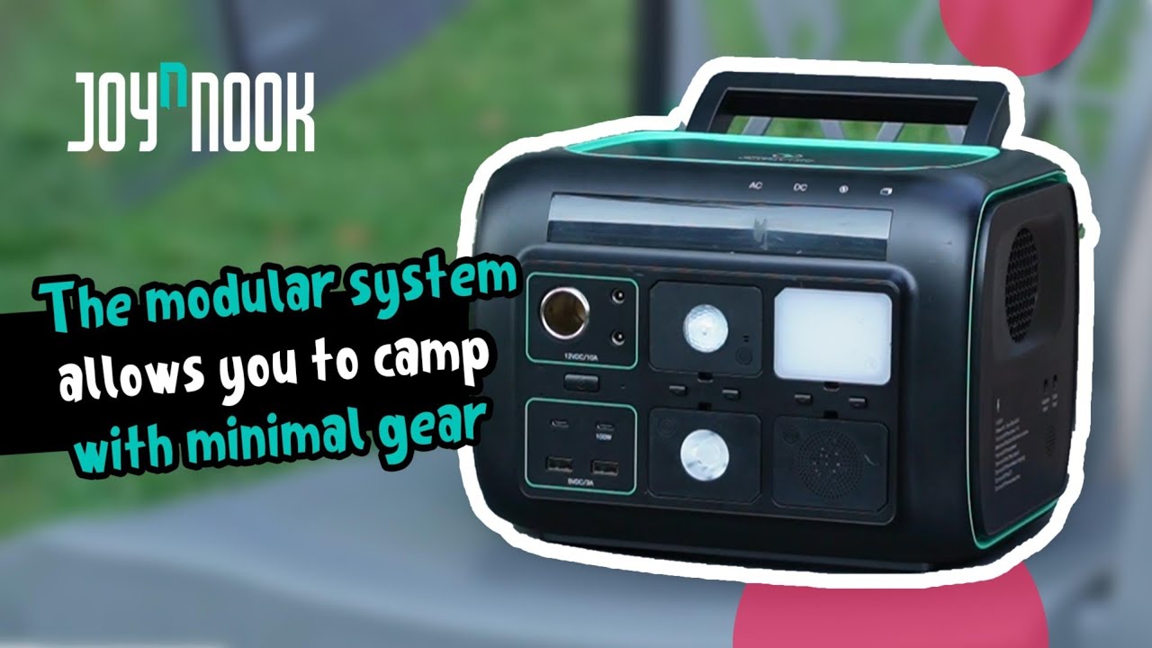 Build your setup with Njoynook power station #njoynook #powerstation #vanlife 