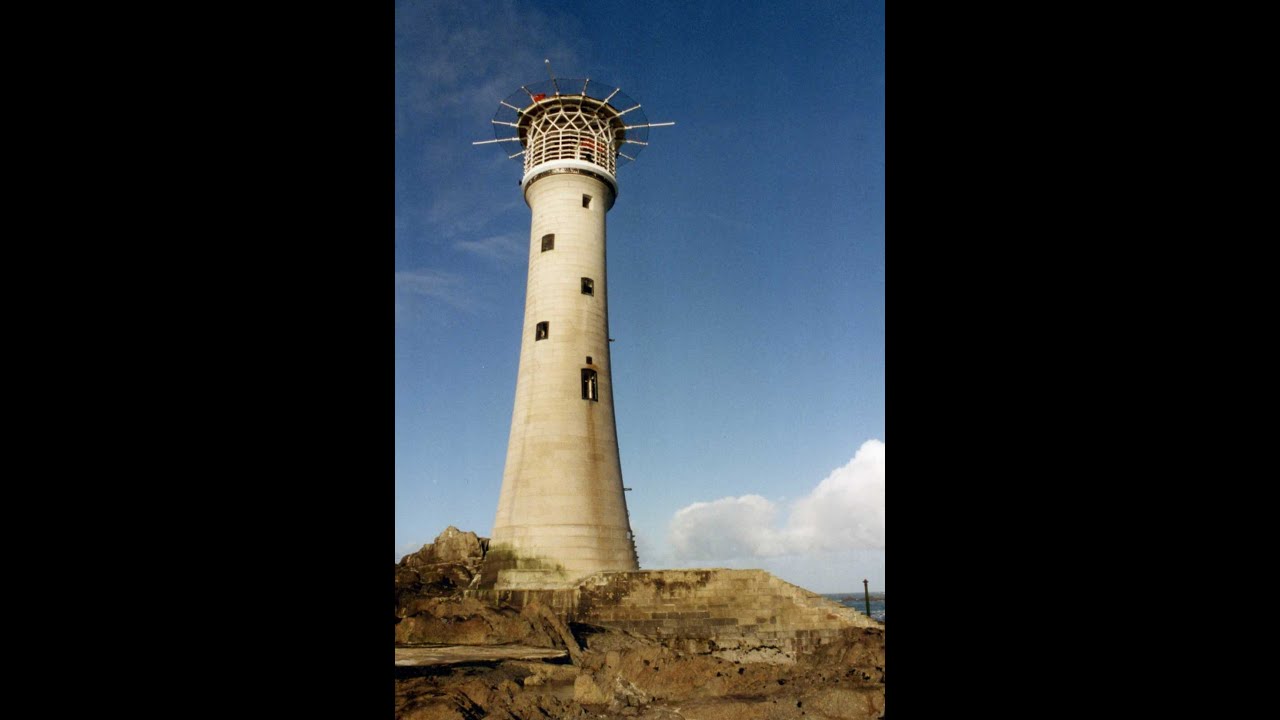 One Month in a Lighthouse, out to sea 1990.  Hanois Lighthouse, Guernsey, Channel Islands.