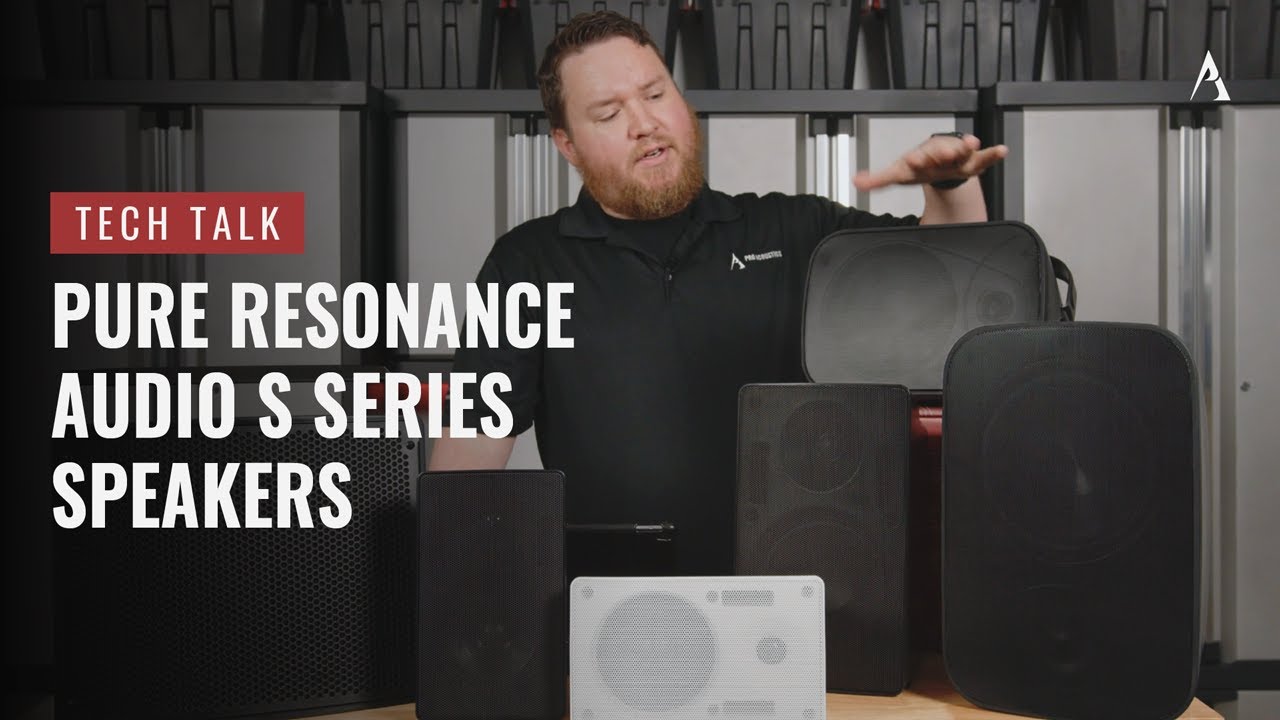 Pure Resonance Audio S Series 70V Outdoor Surface Mount Speakers on Pro Acoustics Tech Talk Ep. 95