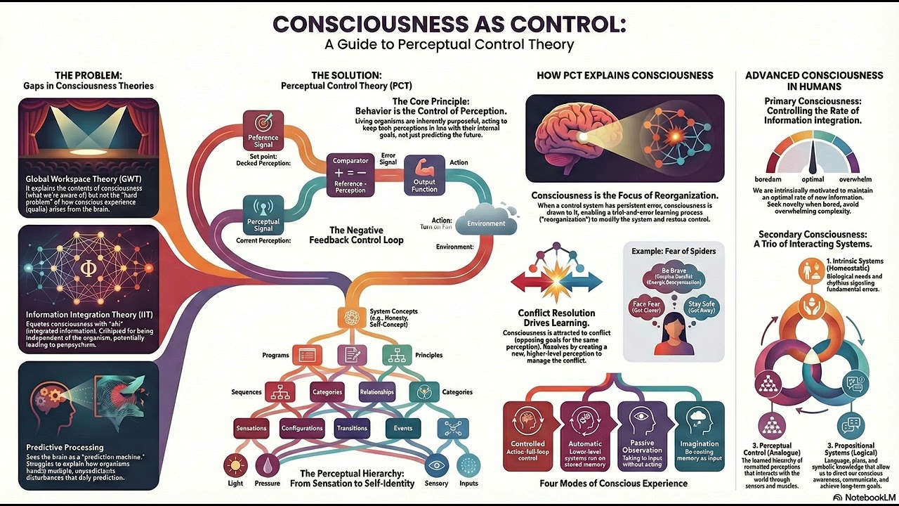 An Integrative Control Theory Perspective on Consciousness