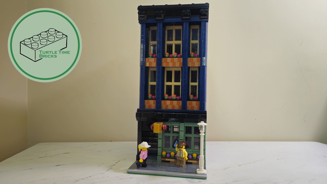 Hat Store MOC Overview - Custom Modular Building