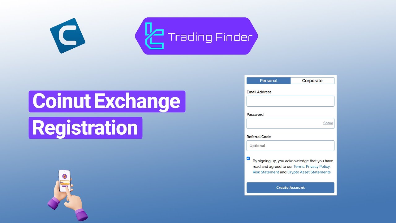 💎Coinut Exchange Registration 2025 [3 Steps with Email Verification] - [TradingFinder]