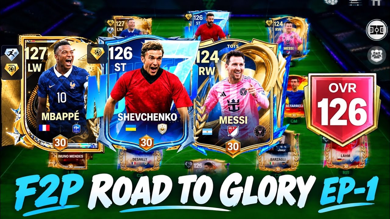 F2P Road to Glory EP-1 | The Journey Begins