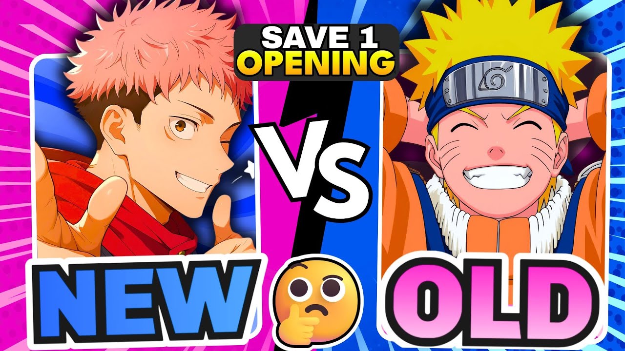 🔥 SAVE ONE ANIME OPENING! ✅ OLD GEN VS. NEW GEN EDITION ⚔️