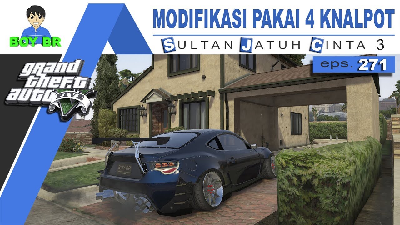 GTA 5 INDONESIA - REAL LIFE MOD - MOBIL BARU PAK TYO #eps.271
