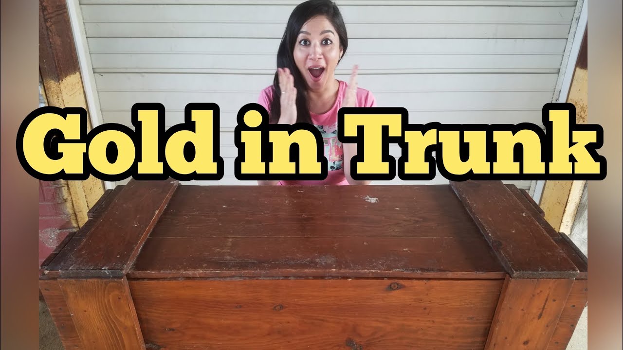 FOUND GOLD IN TRUNK I Bought Abandoned Storage Unit Locker Opening Mystery Boxes Storage Wars
