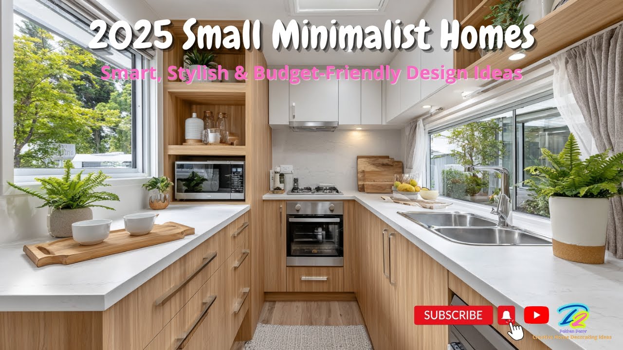 🏡✨ 2025 Small Minimalist Homes | Smart, Stylish & Budget-Friendly Design Ideas 🌿💡