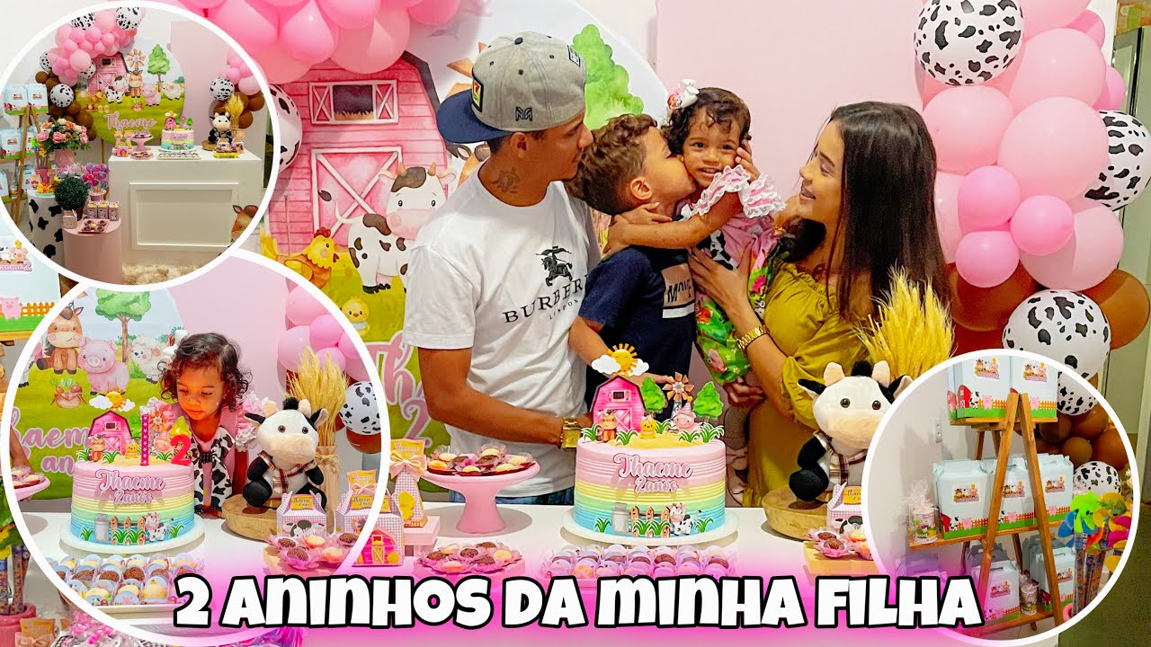 ANIVERSÁRIO DA MINHA FILHA / TUDO LINDO😍