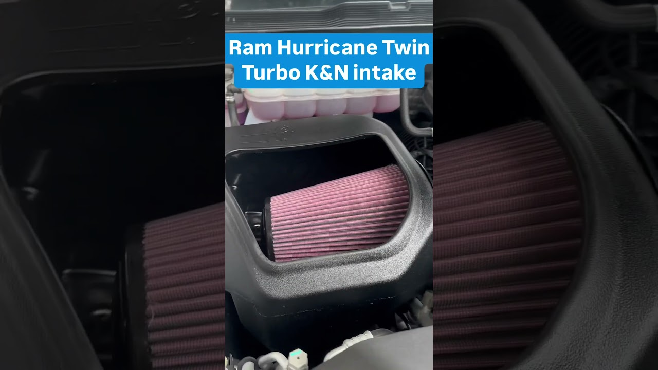 Twin Turbo Ram Hurricane with K&N