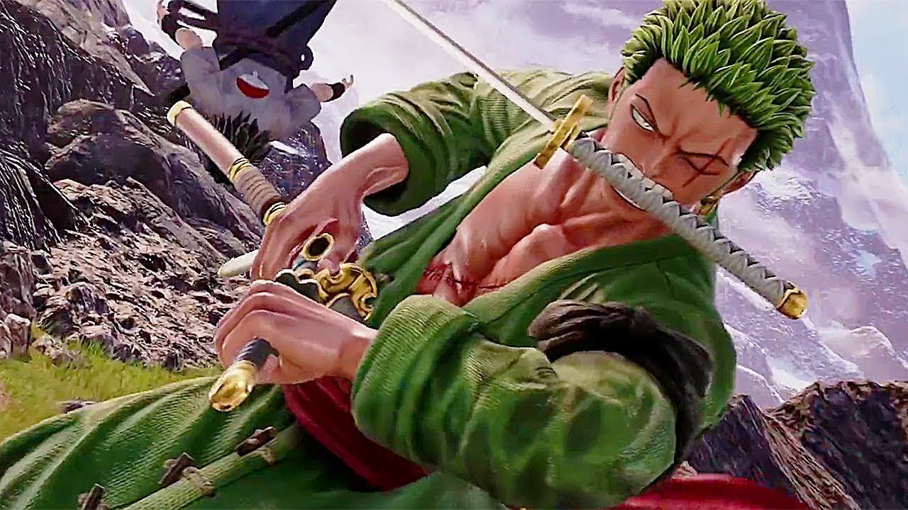 4 Minutes of Jump Force Gameplay (Naruto, Sasuke, Goku, Frieza, Luffy, Zoro)  - E3 2018
