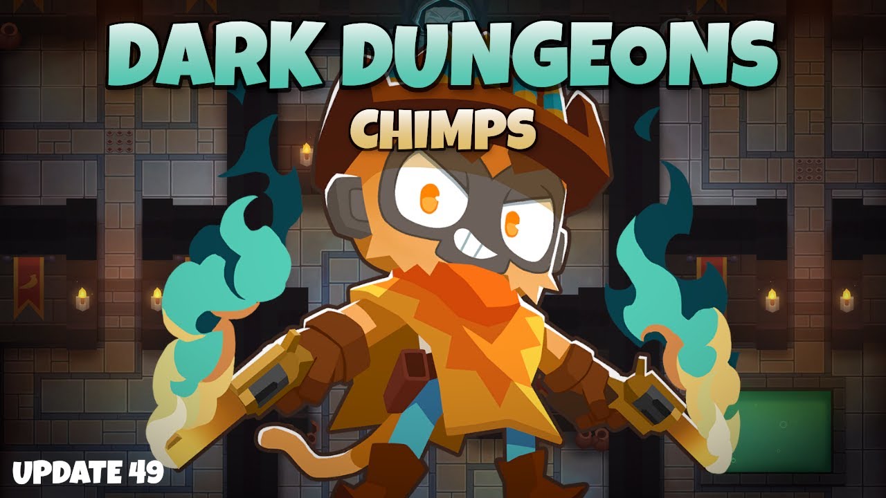 The Smoldering Sun... | Dark Dungeons CHIMPS Black Border Guide (BTD6)