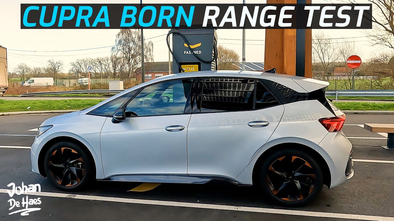 CUPRA BORN 58 kWh RANGE TEST AND FAST CHARGING TEST