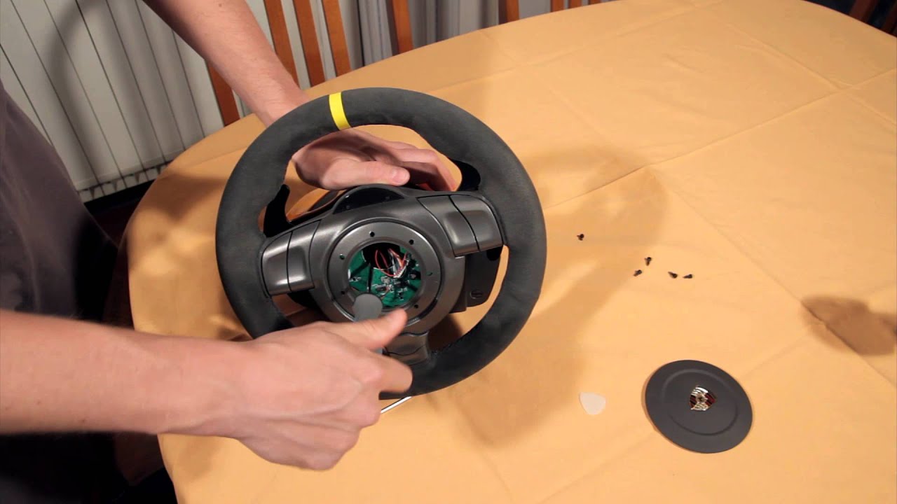 How to open a Fanatec wheel (GT3 RS, GT2)