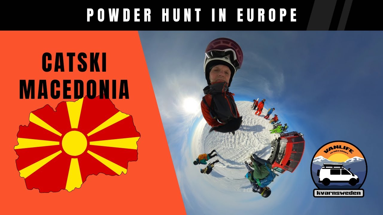 Ski Macedonia #offpist in Europe #skimacedonia with #eskimofreeride.
