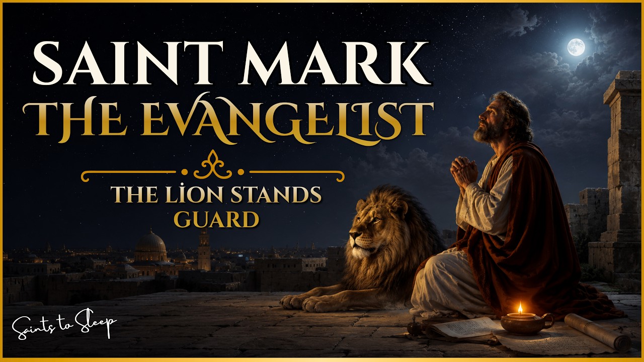 When Fear Paralyzes You, the Lion of God Stands Guard | Saint Mark the Evangelist