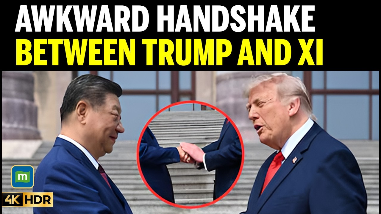 Trump-Xi Handshake: Awkward Handshake Moment Between Xi And Trump Goes Viral
