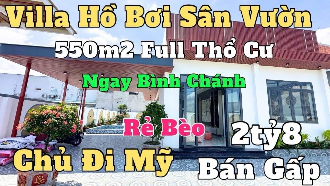 Việt Kiều Mỹ Cũng Mê Nhà Rẻ Ngỡ Ngàng 550m2 Full Thổ Cư Nghỉ Dưỡng Sổ Hồng Riêng Khu Đô Thị 5 Sao