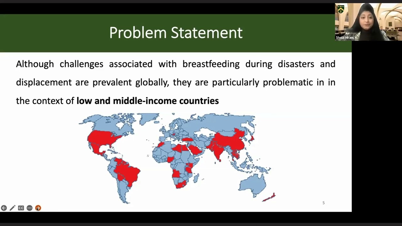 BREASTFEENDIG IN DISASTER RELIEF CAMPS  BARRIERS AND RECOMENDACIONES - SUBTITULOS