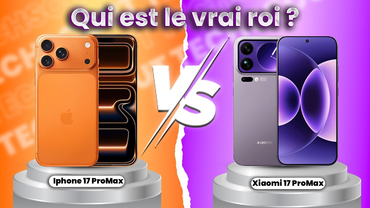 iPhone 17 Pro Max vs Xiaomi 17 Pro Max: UNBELIEVABLE
