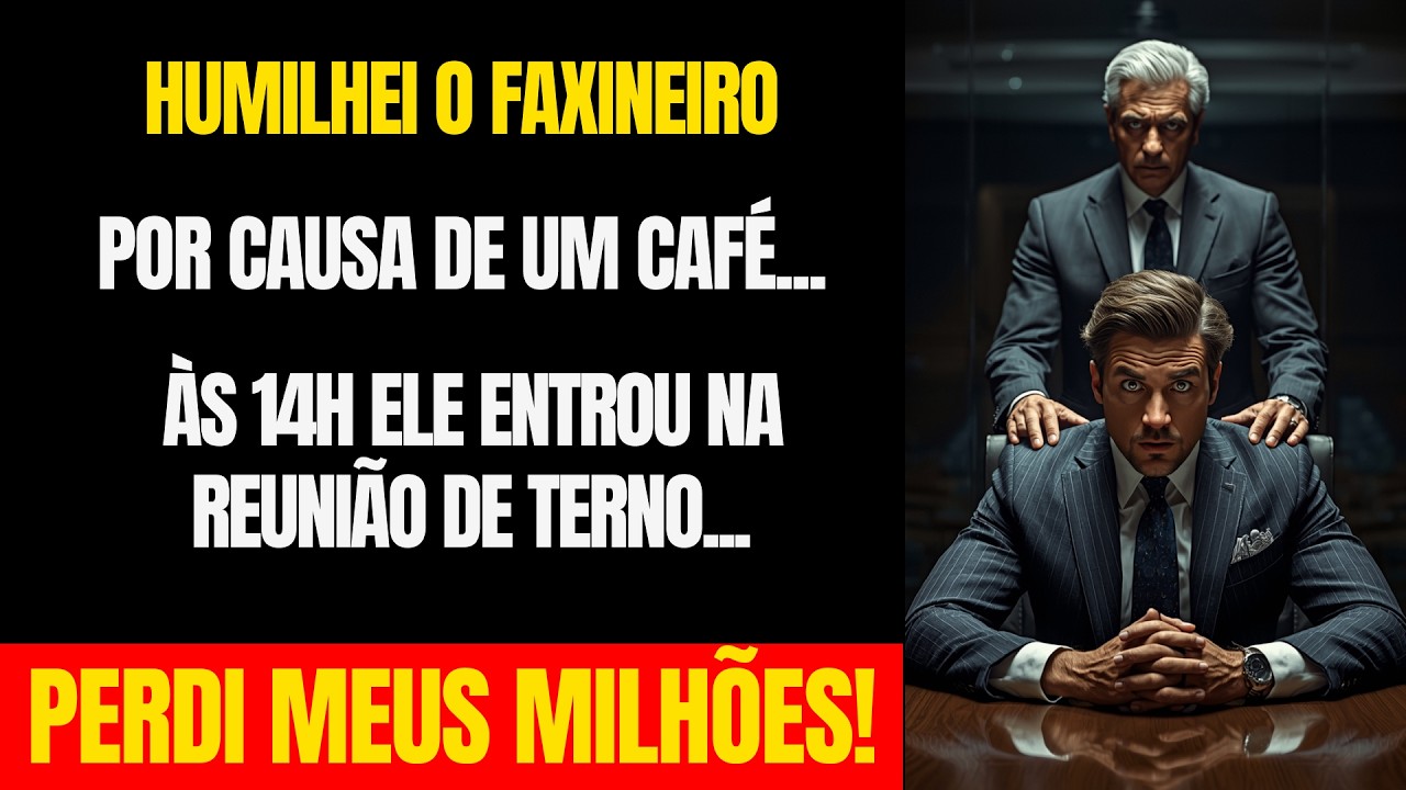 Ele mandou o faxineiro limpar seus sapatos, até descobrir quem era o novo dono da empresa.