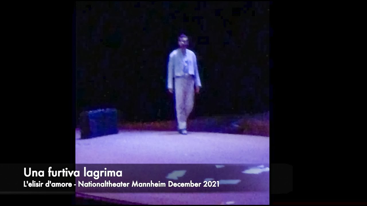 Una furtiva lagrima - CHRISTOPHER DIFFEY, NTM December 2019