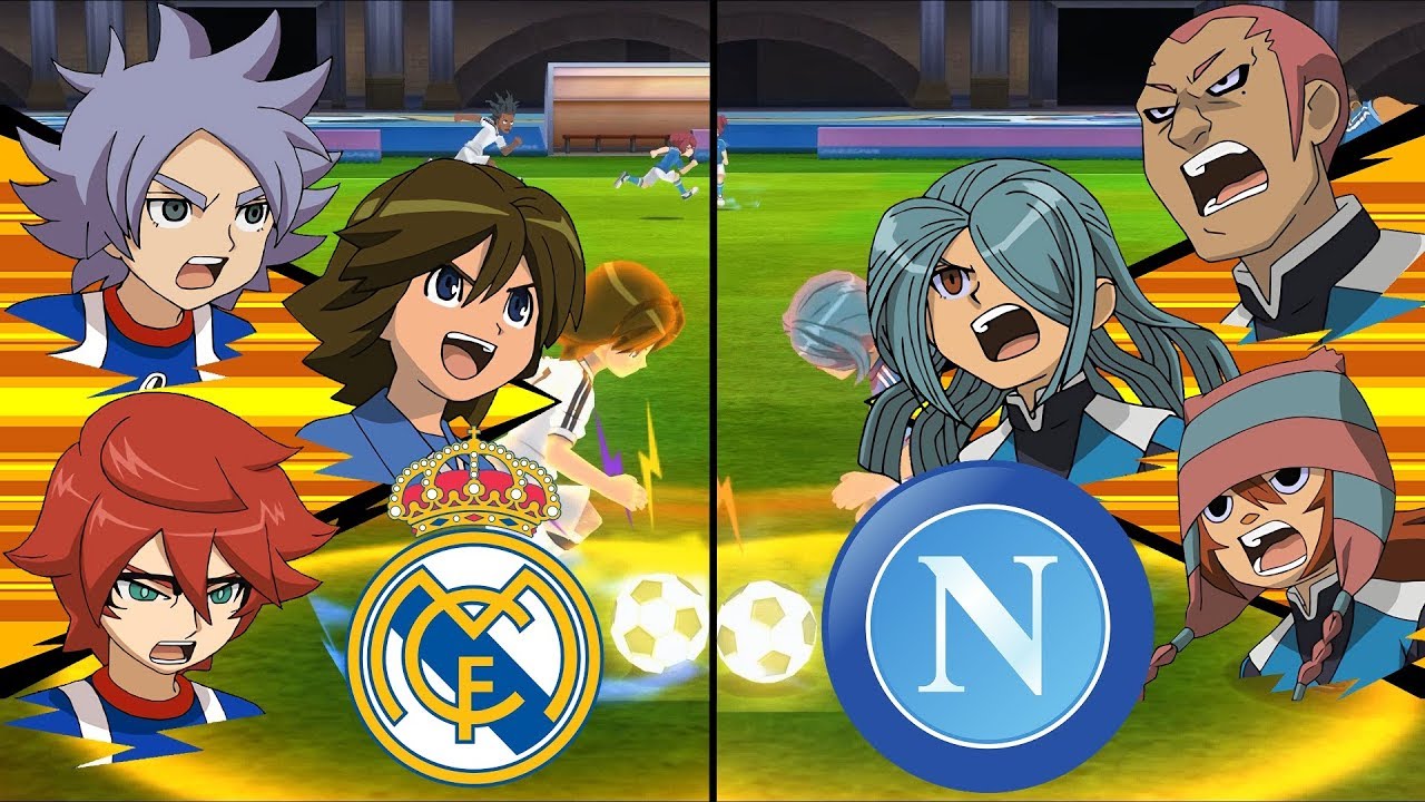 Inazuma Eleven UCL ～ Real Madrid vs Napoli ※Pokemon Anchor※