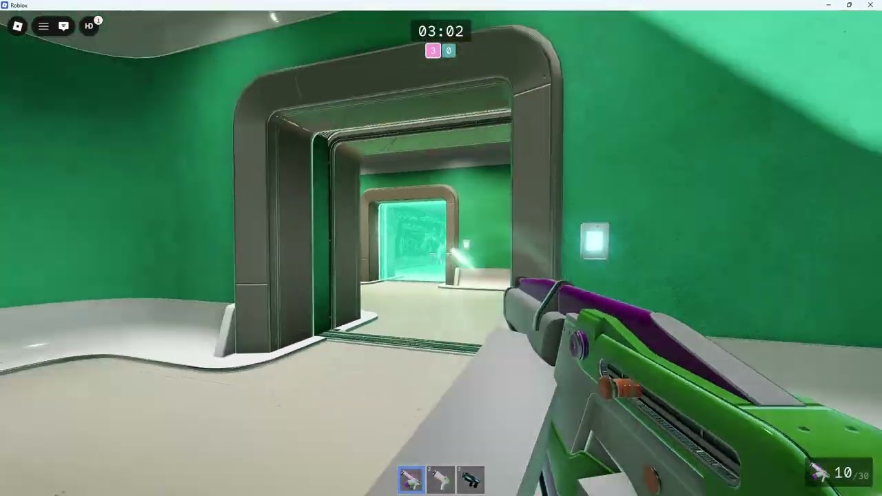 Playing my game with friends!
