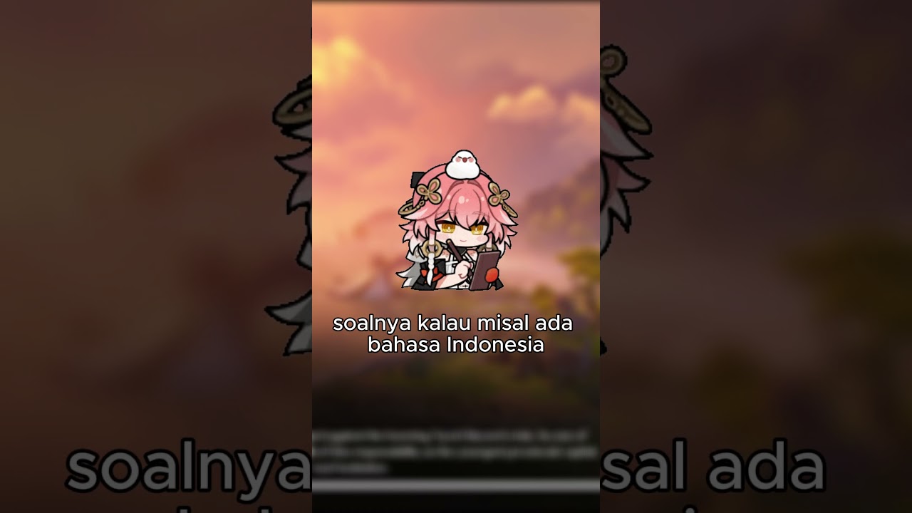 Bahasa Indonesia di Wuthering Waves. #wutheringwaves #wuwa #wutheringwavesindonesia