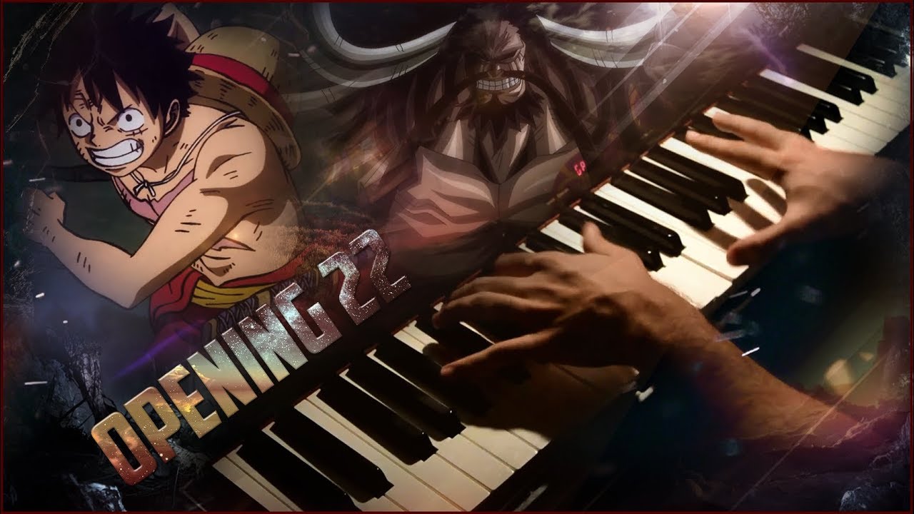 One Piece - Opening 22 『 Over The Top』 (Wano Arc) | (Piano Cover + SHEET MUSIC)