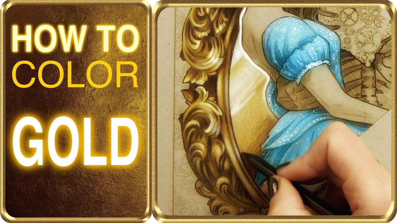 Golden advice for pencil colorists