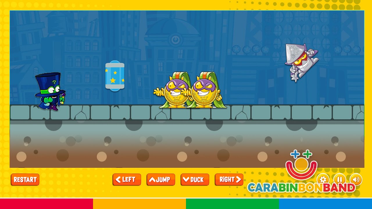 Videojuegos SUPERZINGS video games - Super zings apps - By CARA BIN BON BAND
