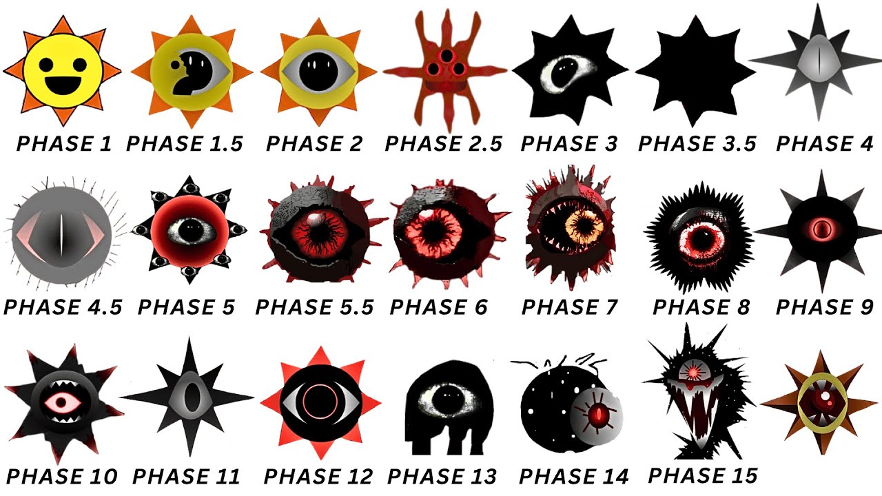 Every HORROR Phase of Mr. Sun in 12 Minutes