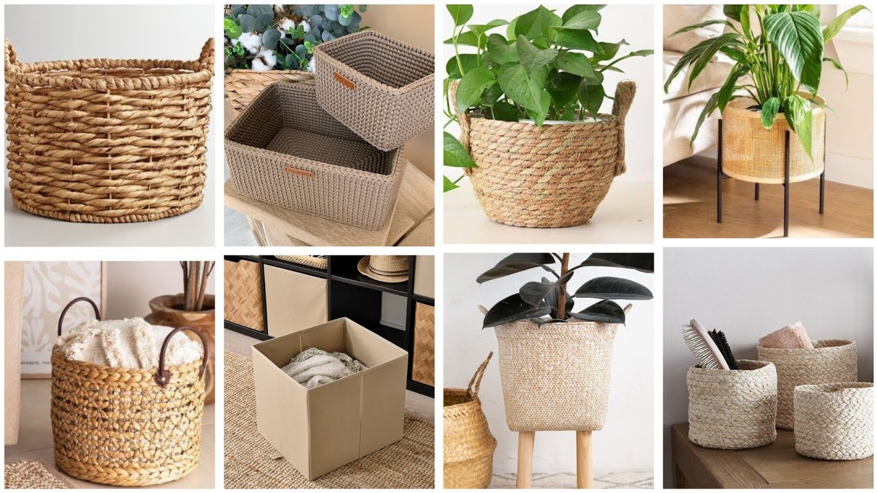 افكار💡اصنعي منظمات لبيتك باعادة تدوير جردل علب بلاستيك/boîtes plastiques افكار غير مكلفة #منظمات
