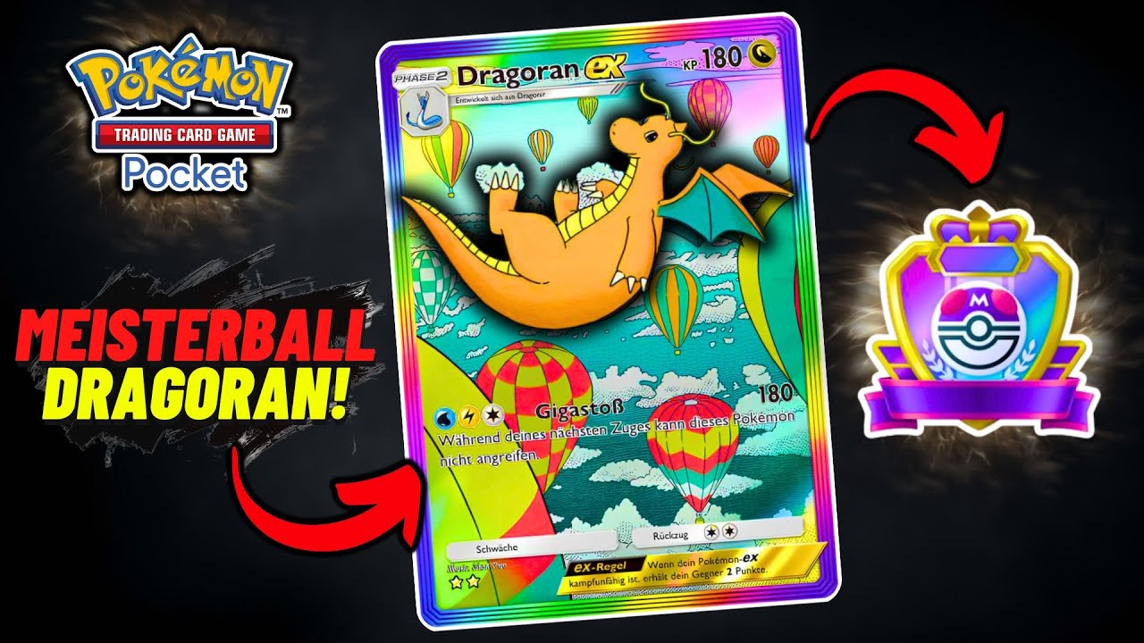 WARUM DIESES DRAGORAN EX DECK IN MEISTERBALL GESPIELT WIRD! 180 DMG IN ZUG 2! | Pokemon TCG Pocket