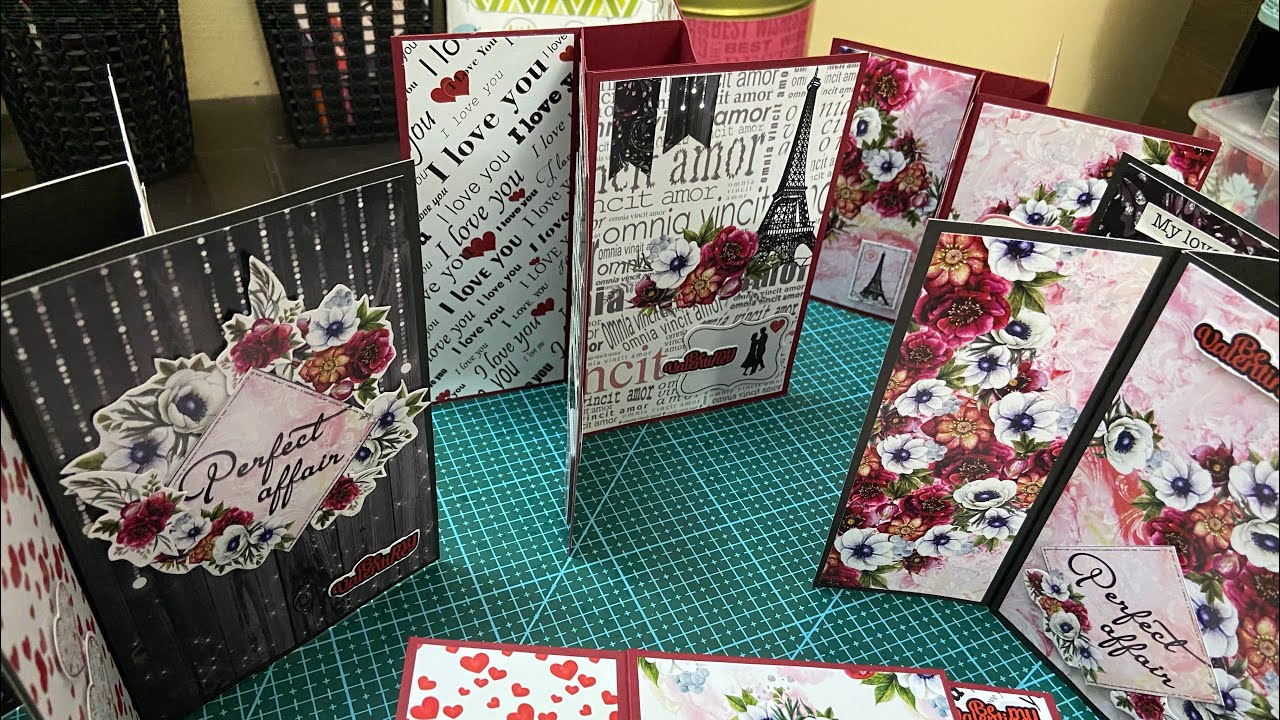 Handmade Cards - How to make Pinwheel Tower Card