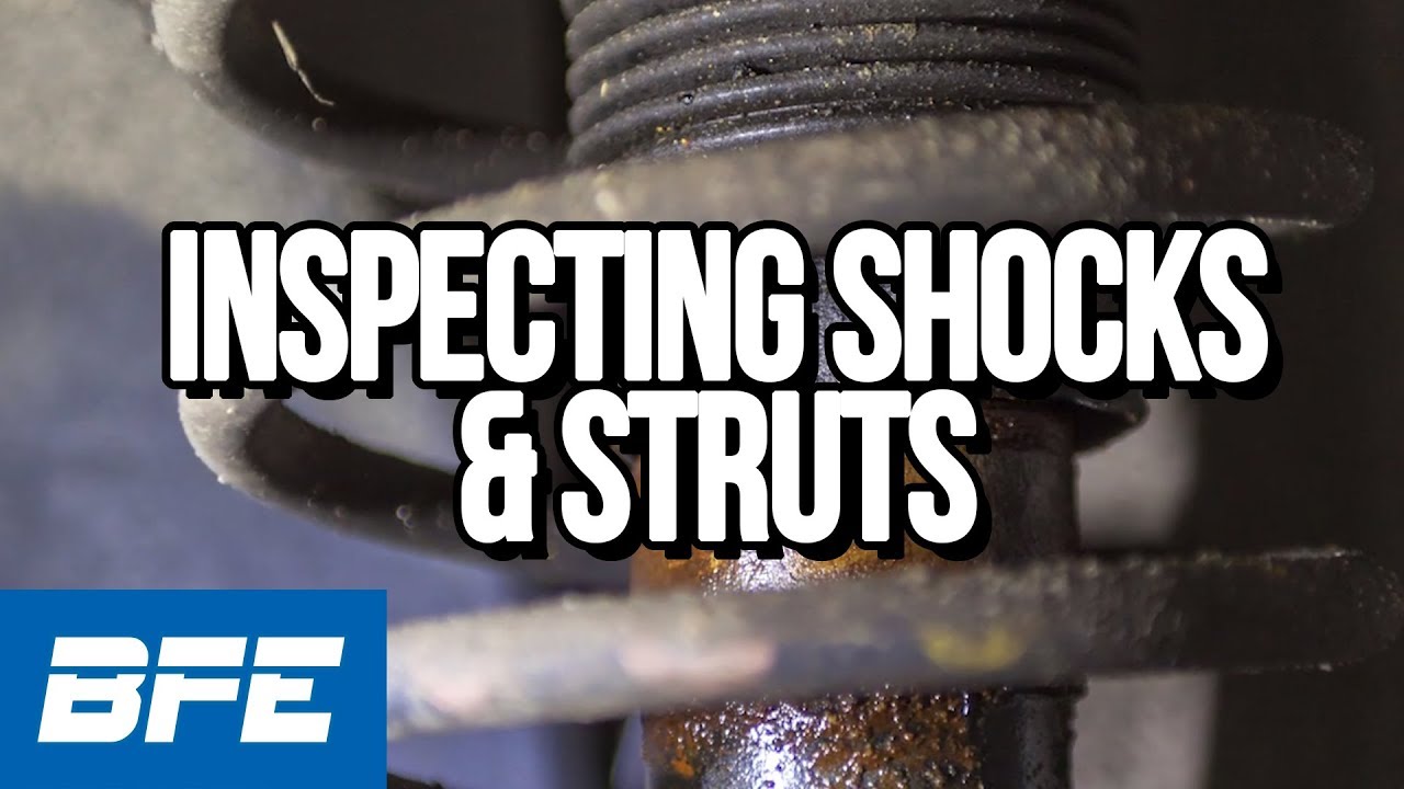 Inspecting Shocks And Struts For Leaks And Damage | Tech Minute