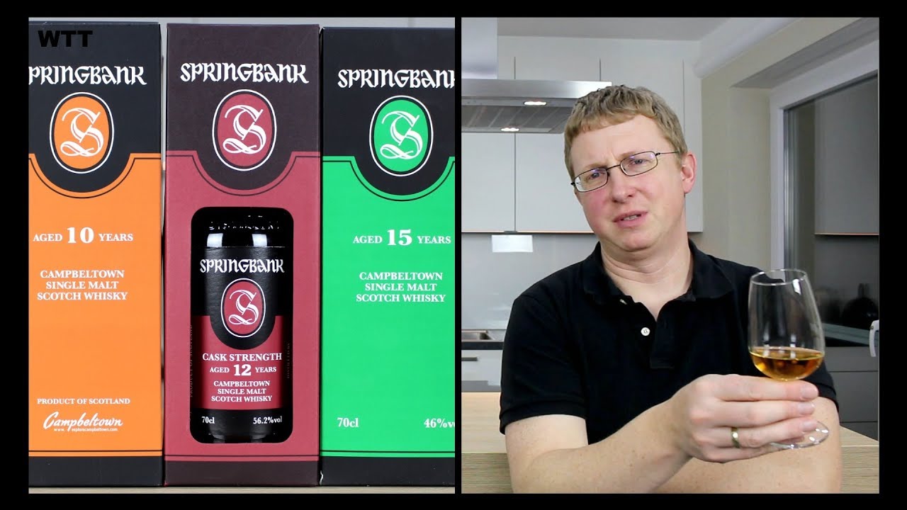 Springbank - 10 Jahre - 12 Jahre Cask Strength & 15 Jahre