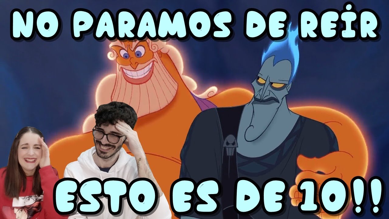 ESPAÑOLES REACCIONAN A DOBLAJE LATINO VS ESPAÑOL DE HADES/HERCULES #DOBLAJES #DISNEY