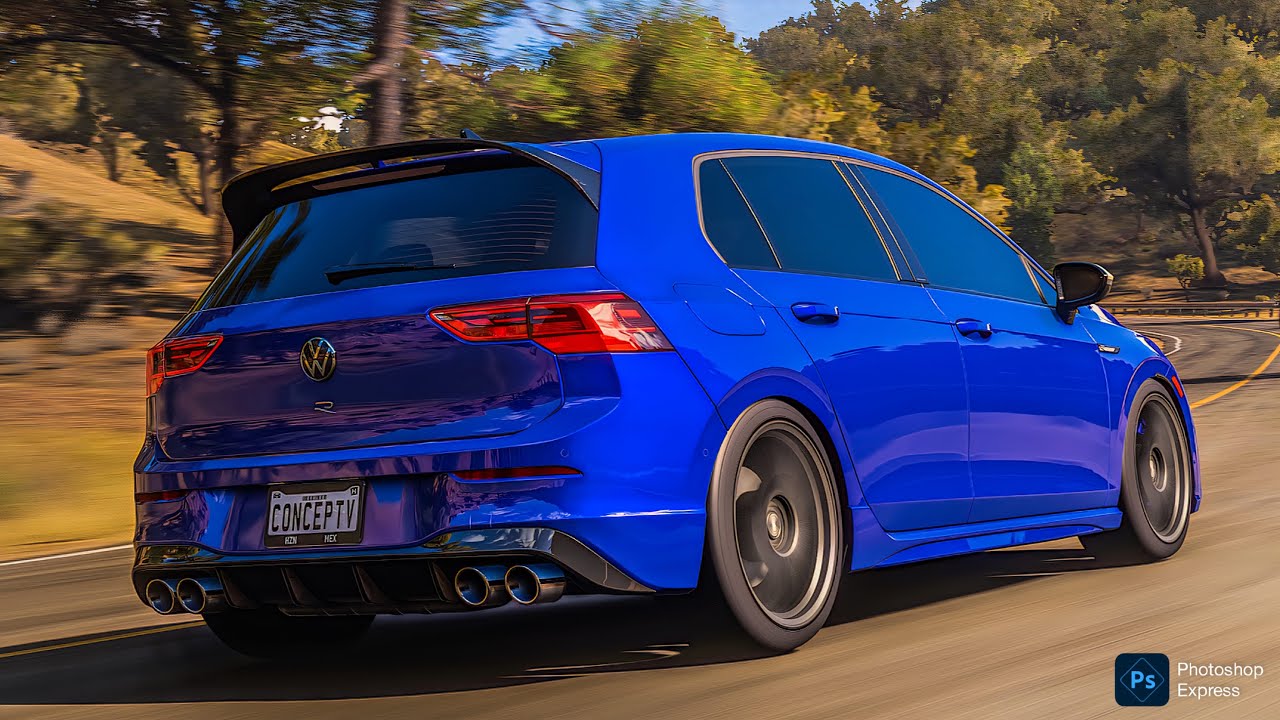 Volkswagen Golf R (Mk8) + T248 Wheel | Complete Drive Experience – Forza Horizon 5 [4K60 Ultra]