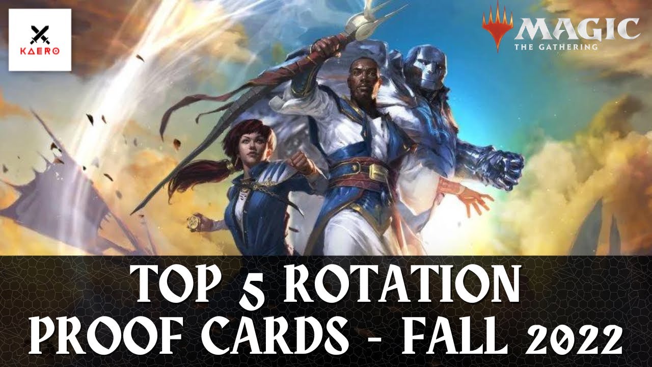 TOP 5 ROTATION PROOF CARDS | MTG Fall 2022 September Rotation | MTG Arena Dominaria United Standard