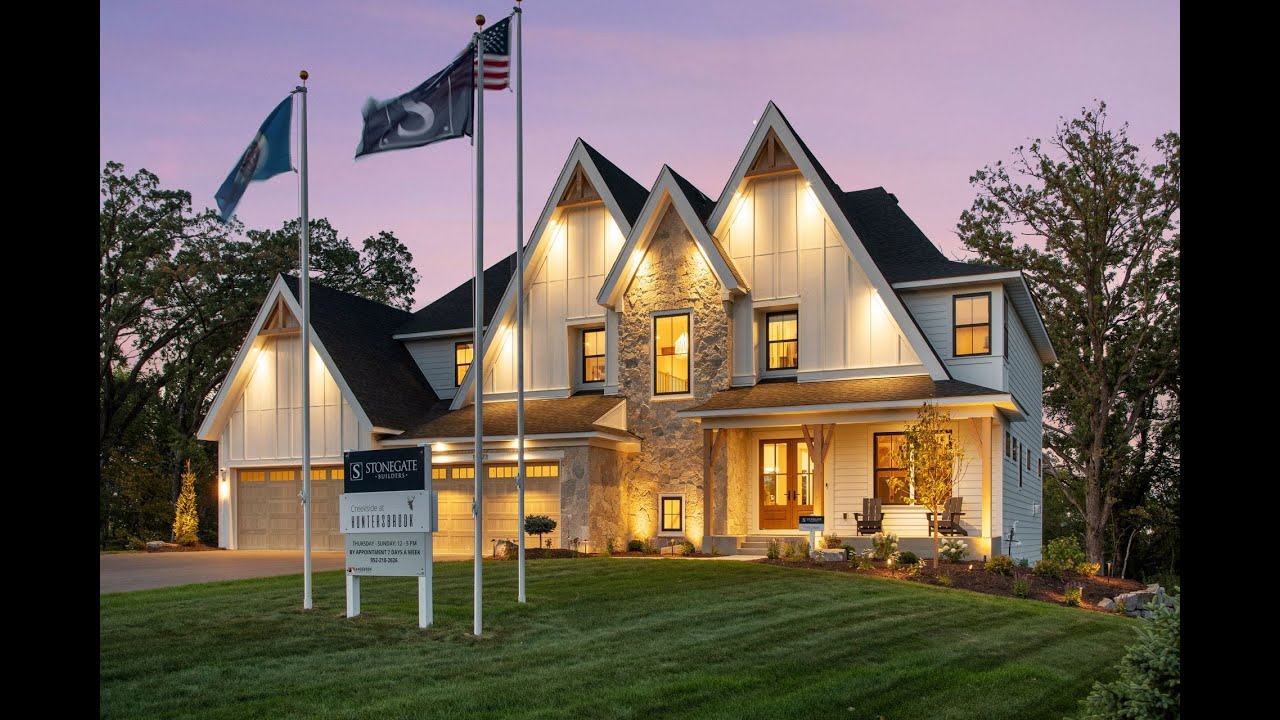 Stonegate Builders - St. Croix Model Home House Tour, Victoria, MN