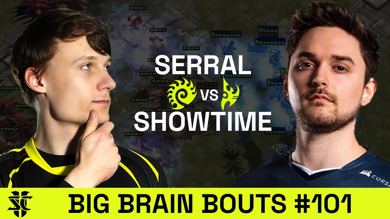 Serral VS ShoWTimE | BASILISK Big Brain Bouts #101 | Starcraft 2