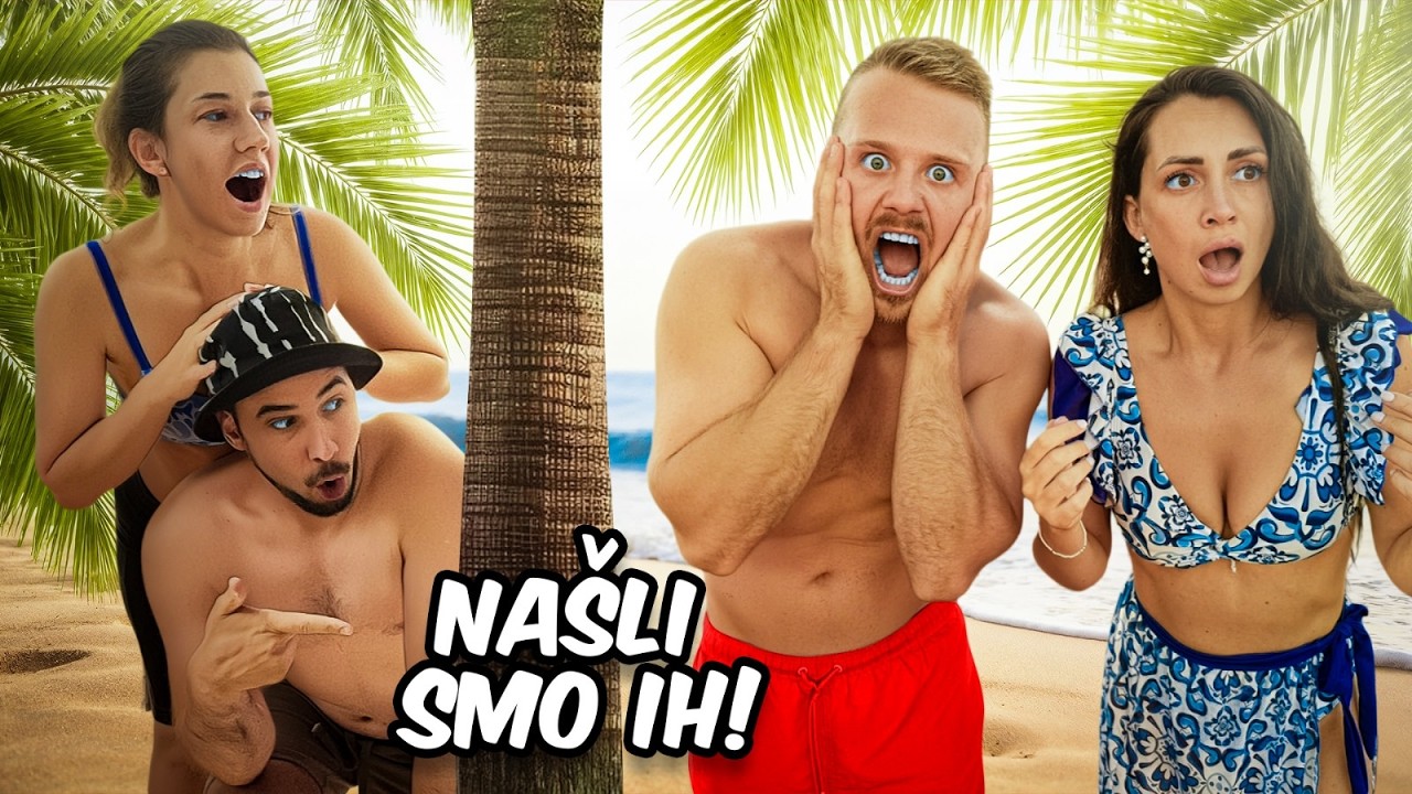 IGRAMO ŽMURKE NA PLAŽI!!