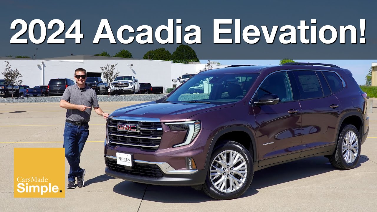 2024 GMC Acadia Elevation AWD | Best Value Acadia?!