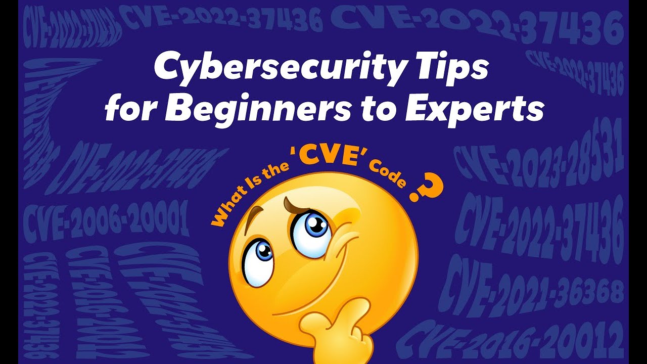 Cyber Security Tips for Beginners to Experts &ndash; What Is the &lsquo;CVE&rsquo; Code?
